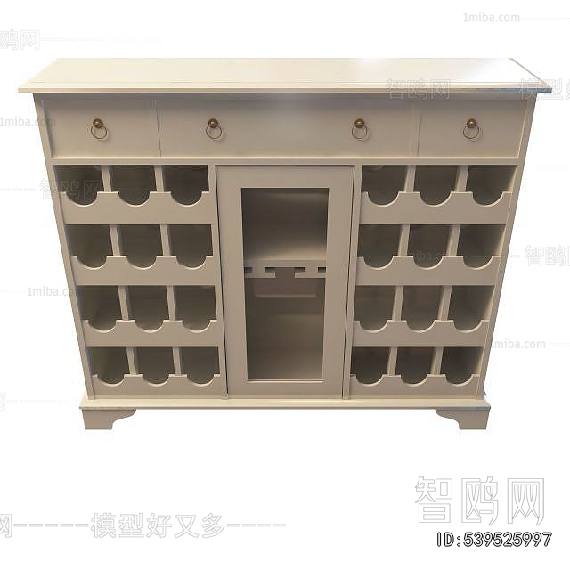 European Style Side Cabinet