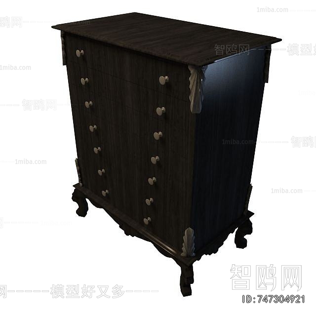 New Chinese Style Side Cabinet