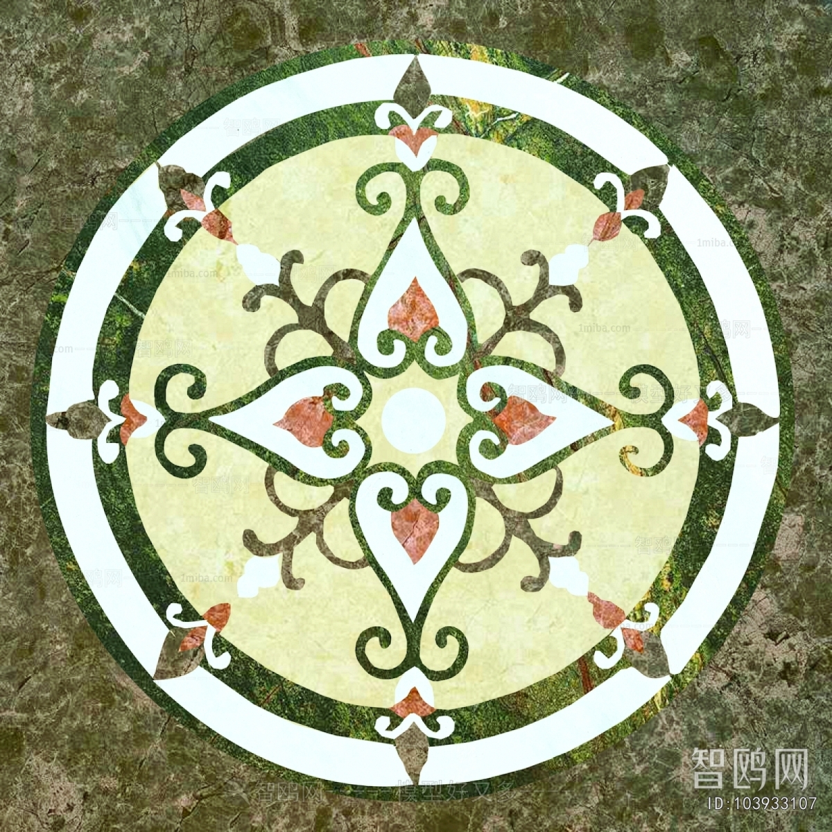 欧式瓷砖拼花