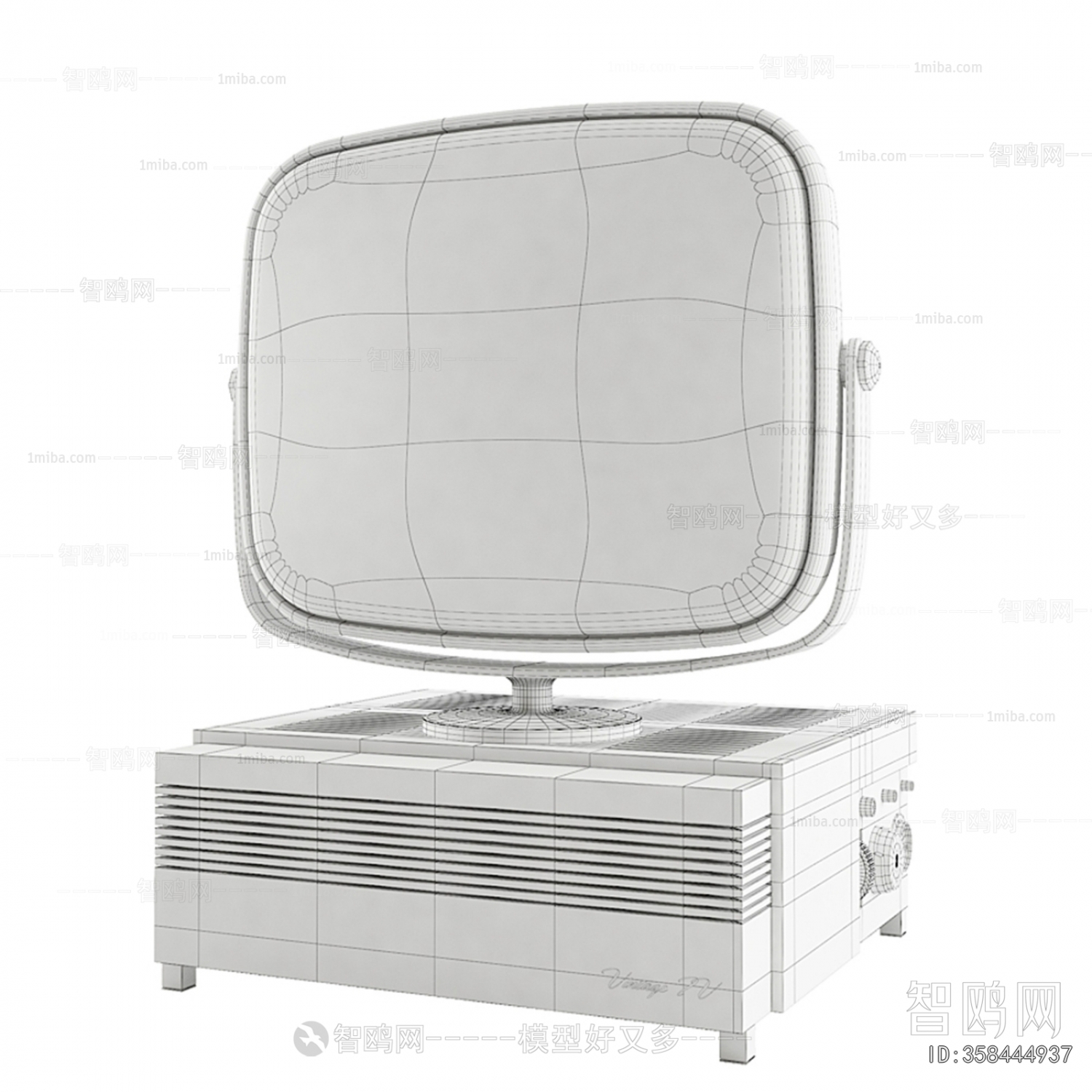 Retro Style TV Set