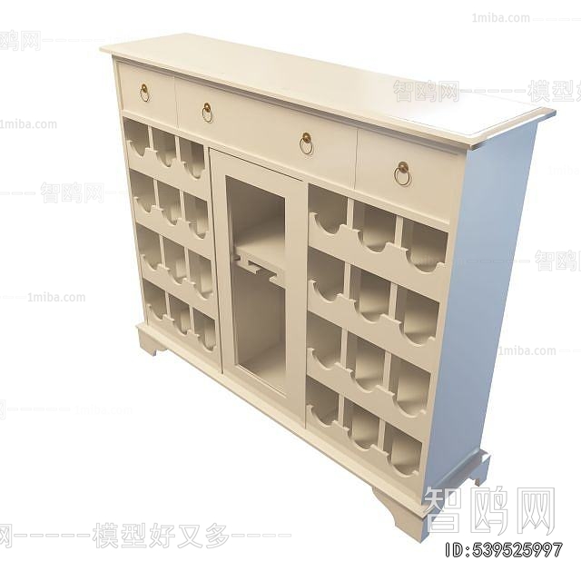 European Style Side Cabinet