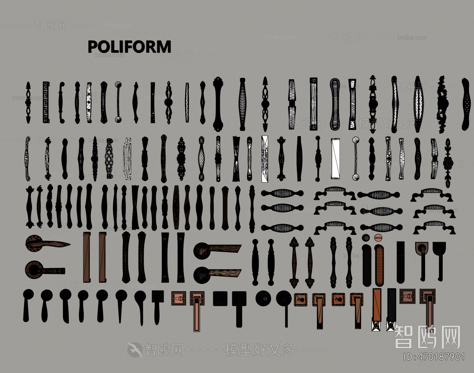 French Style Door Handle