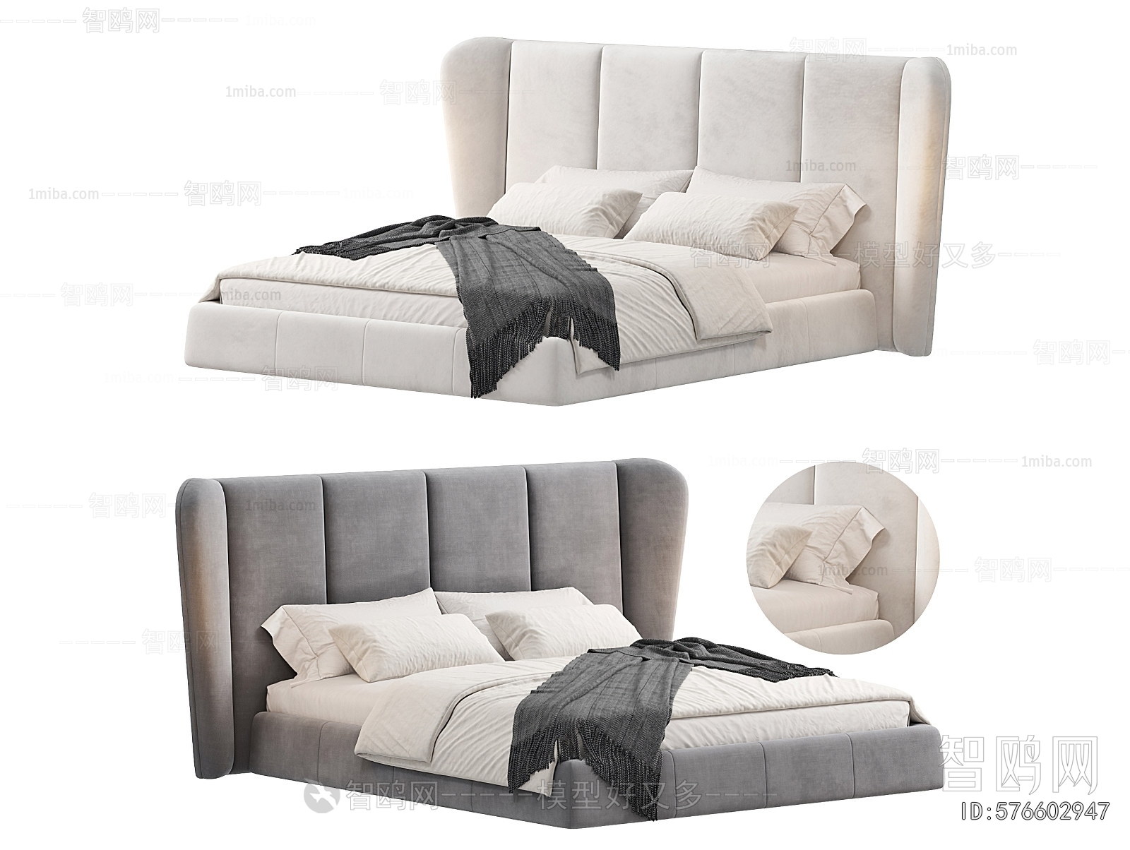 Modern Double Bed