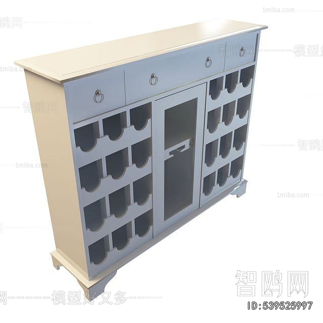 European Style Side Cabinet