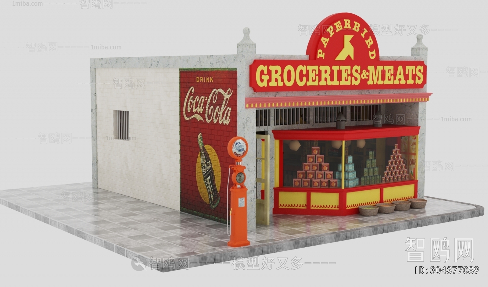 American Style Facade Element