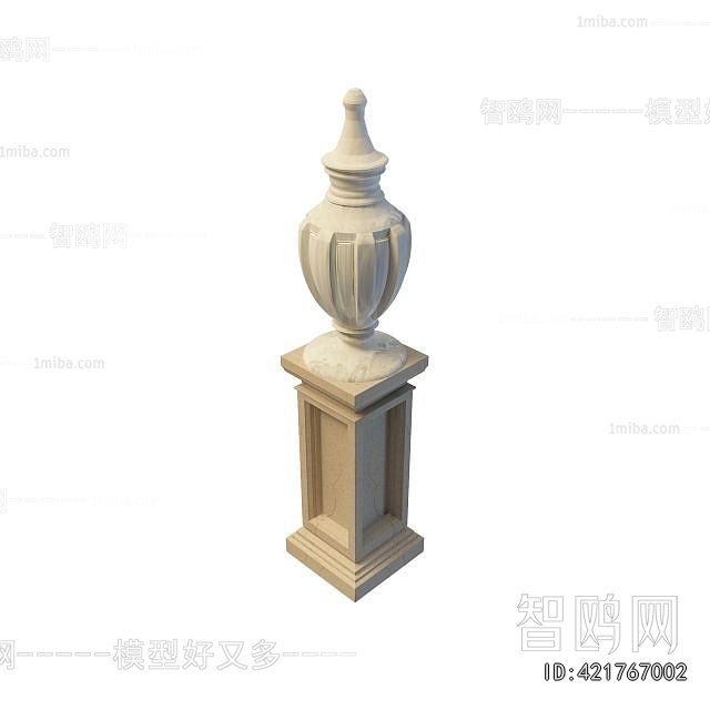 Simple European Style Column