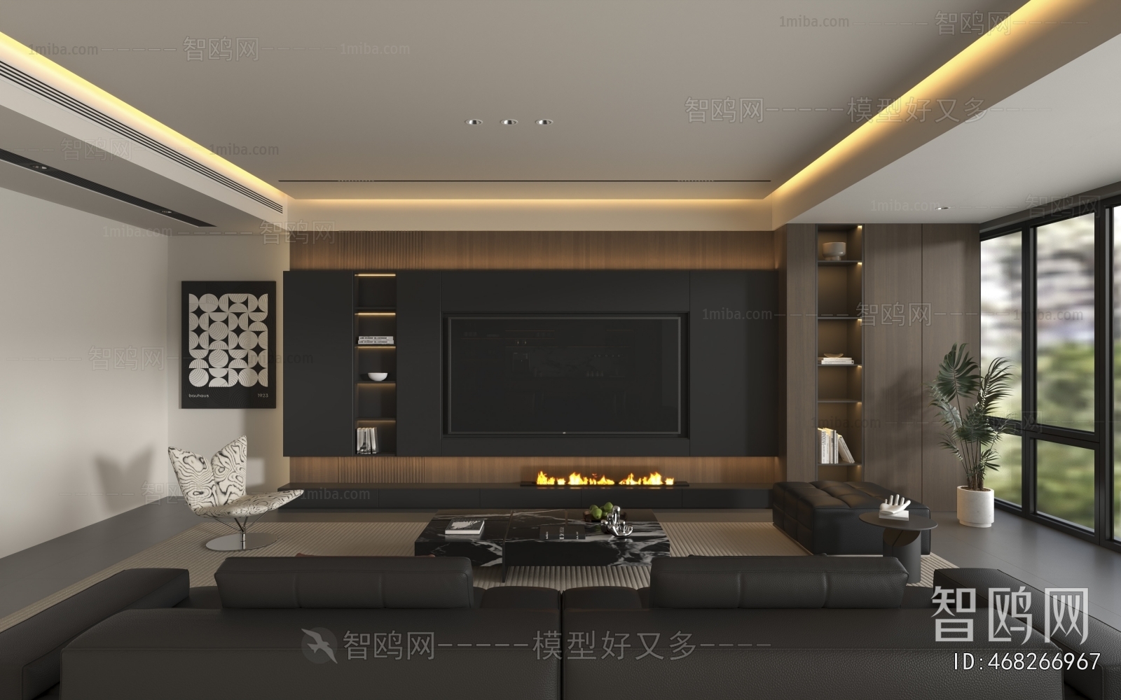 Modern A Living Room