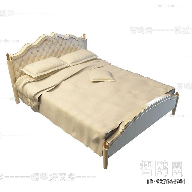 French Style Double Bed