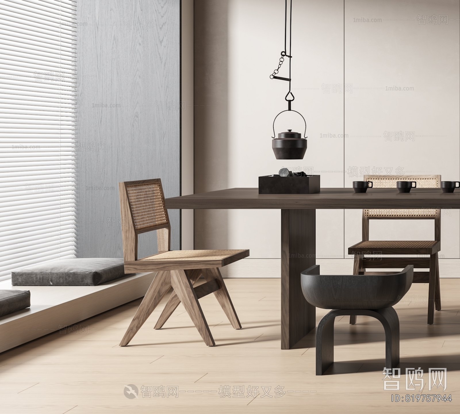 Wabi-sabi Style Tea House