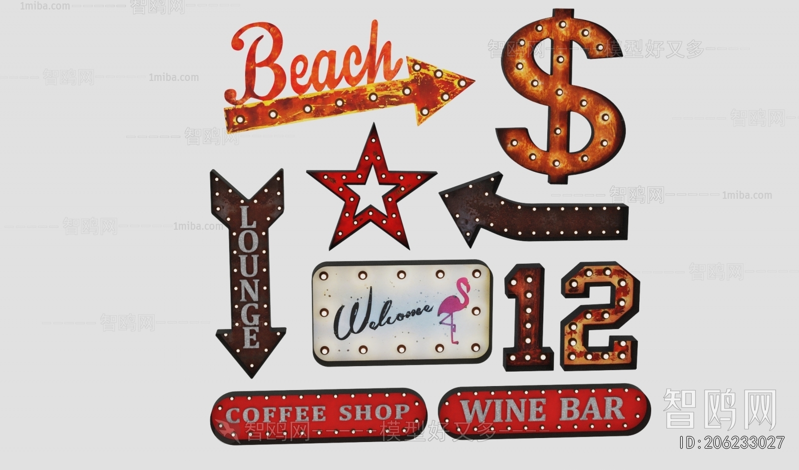 American Style Decorative Lamp