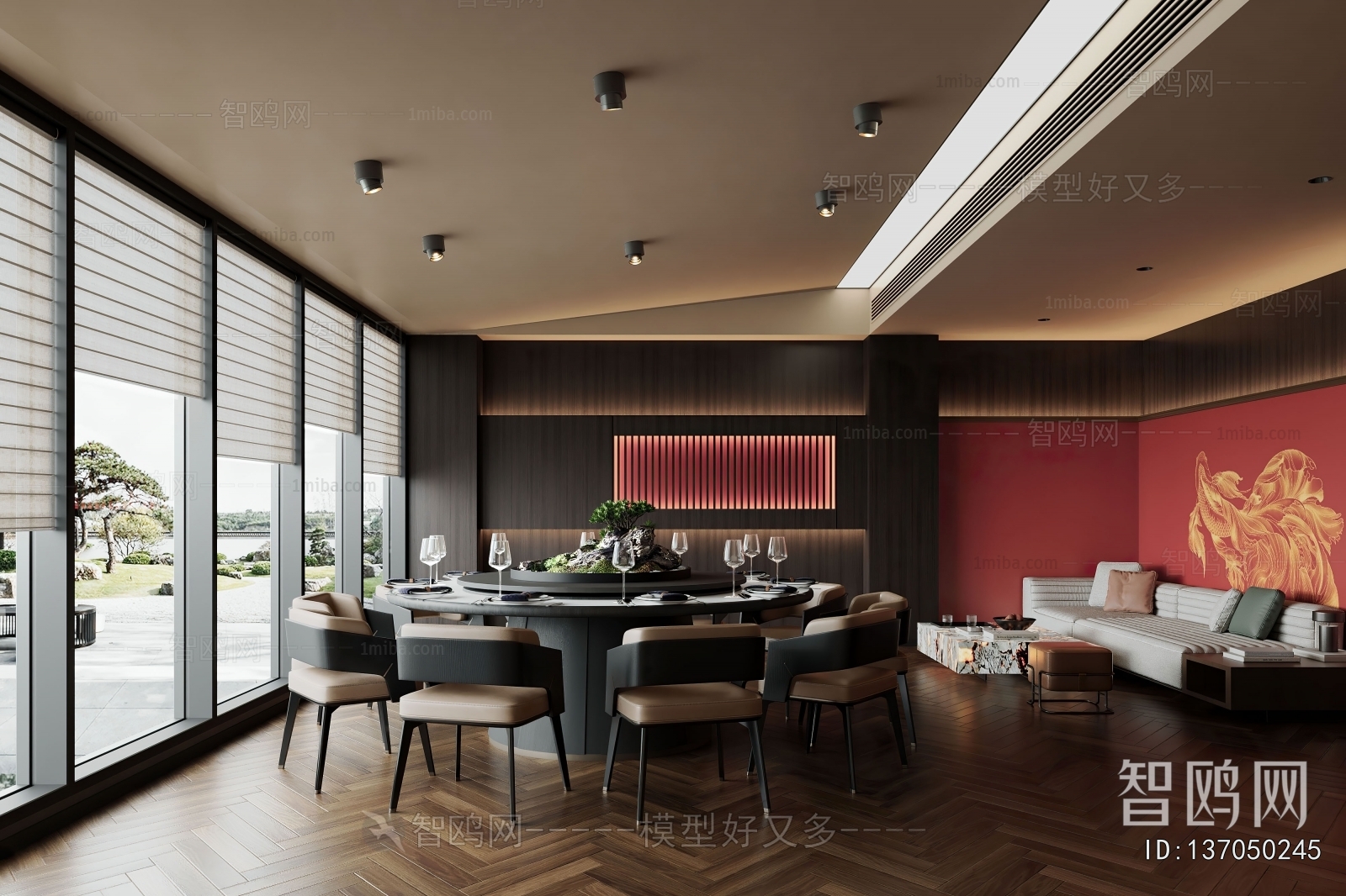 New Chinese Style Restaurant Box