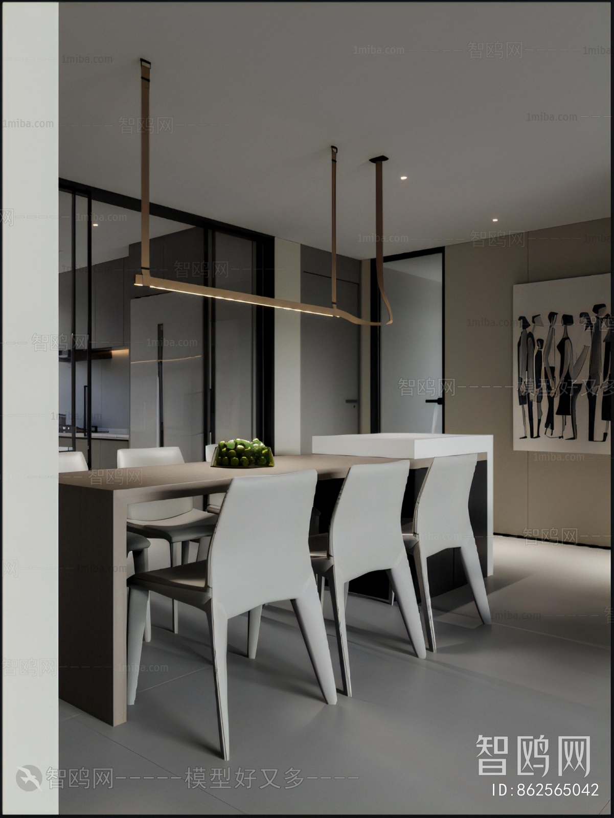 New Chinese Style Hallway