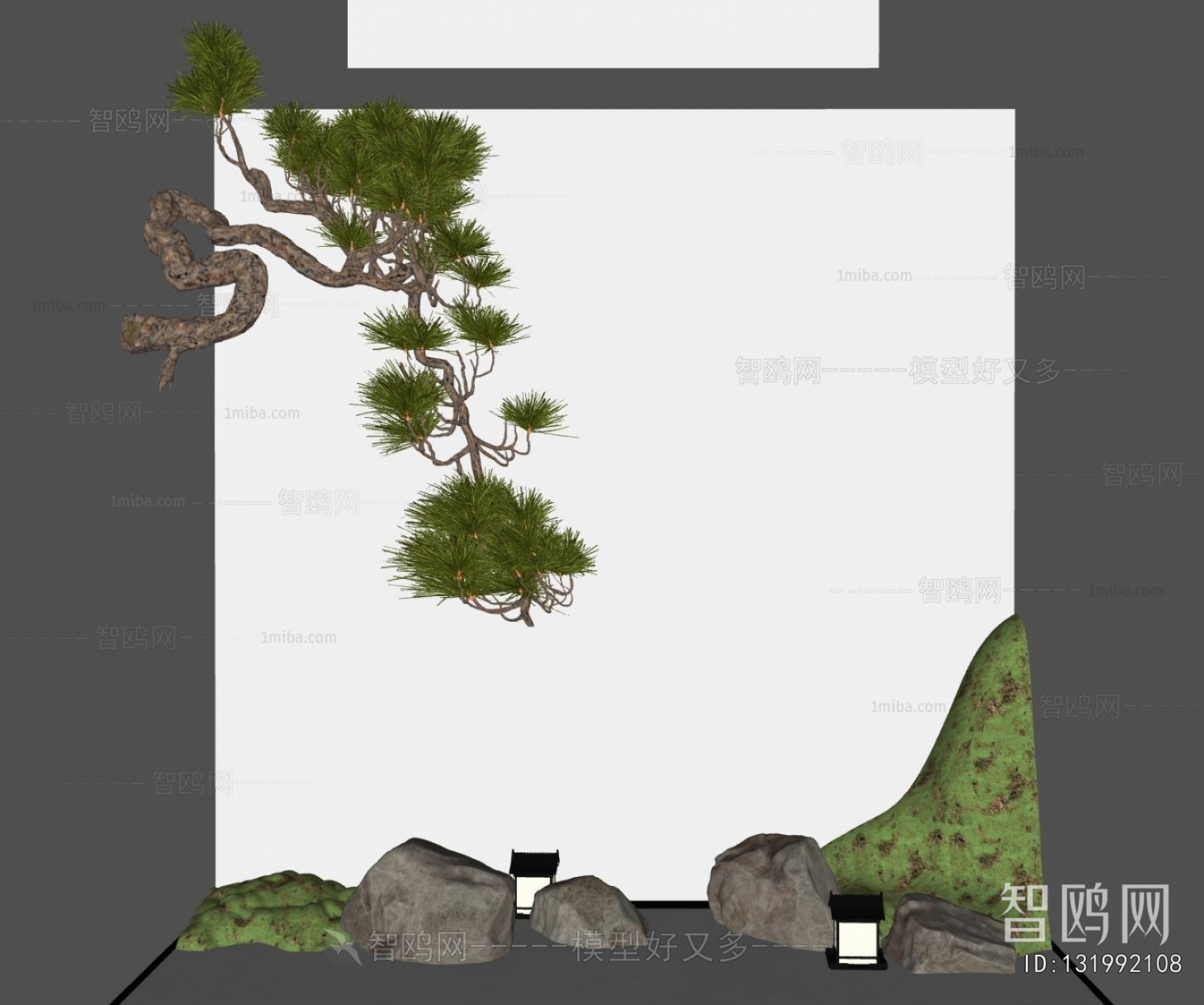 New Chinese Style Plant Landscaping