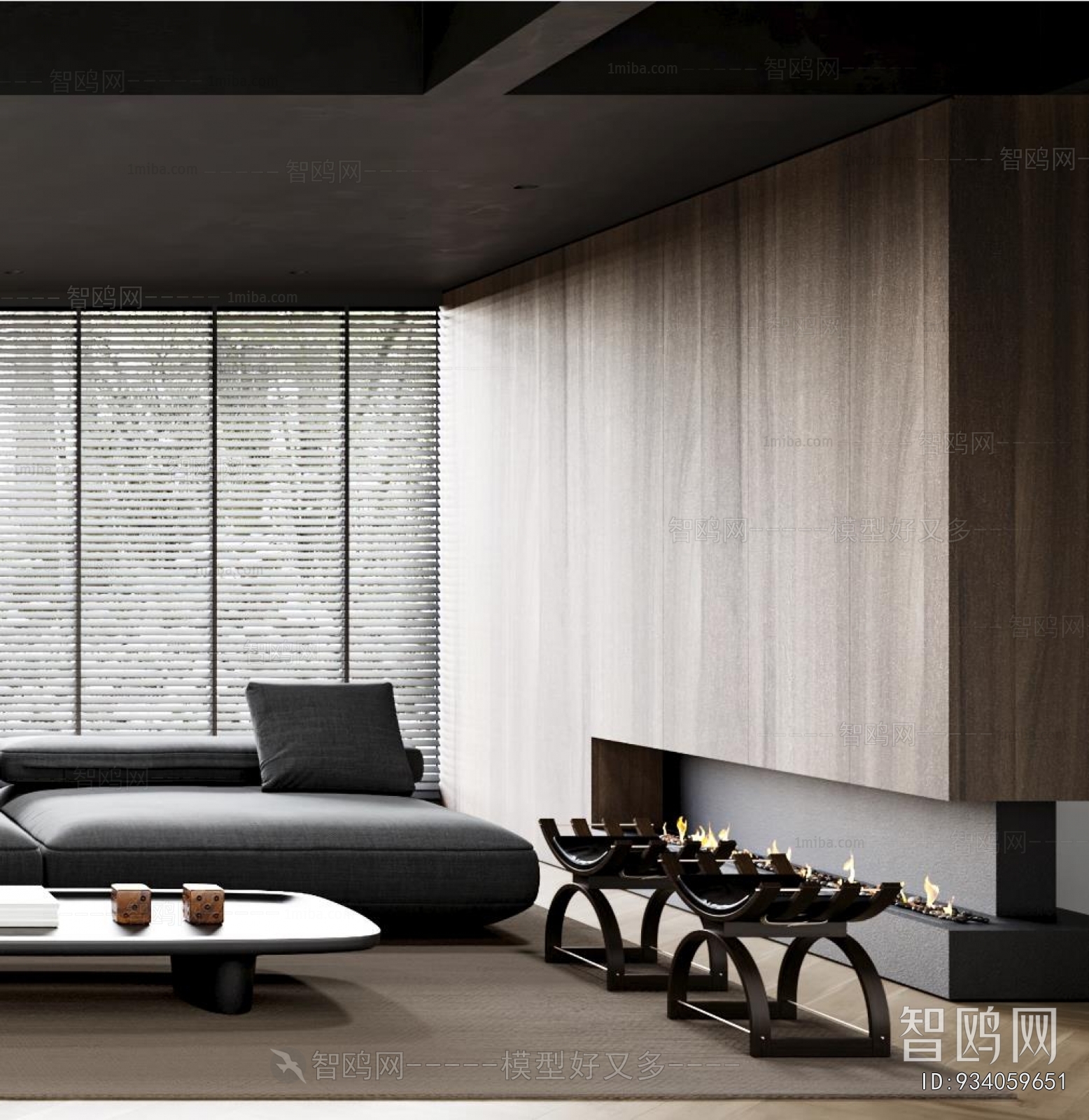 Post Modern Style A Living Room