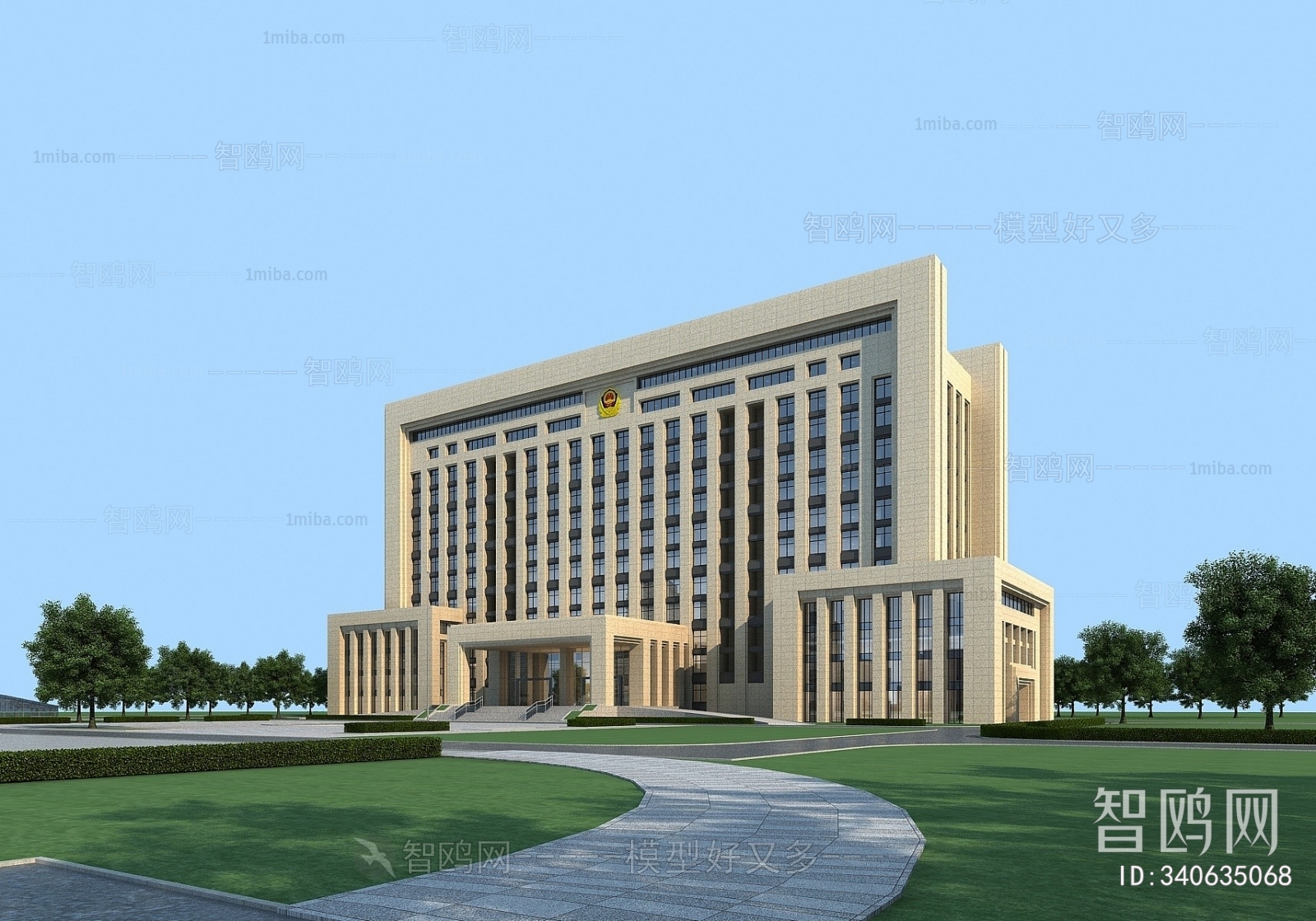 Modern Building Appearance