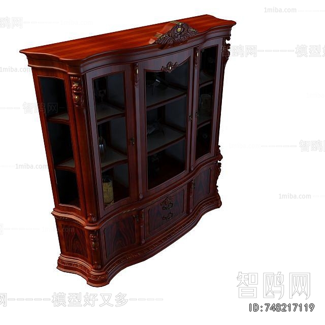European Style Wine Cabinet
