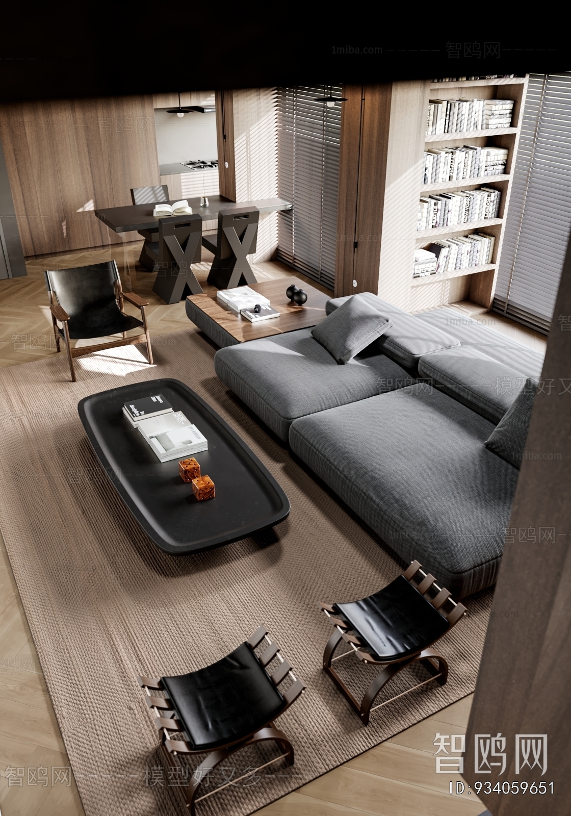 Post Modern Style A Living Room