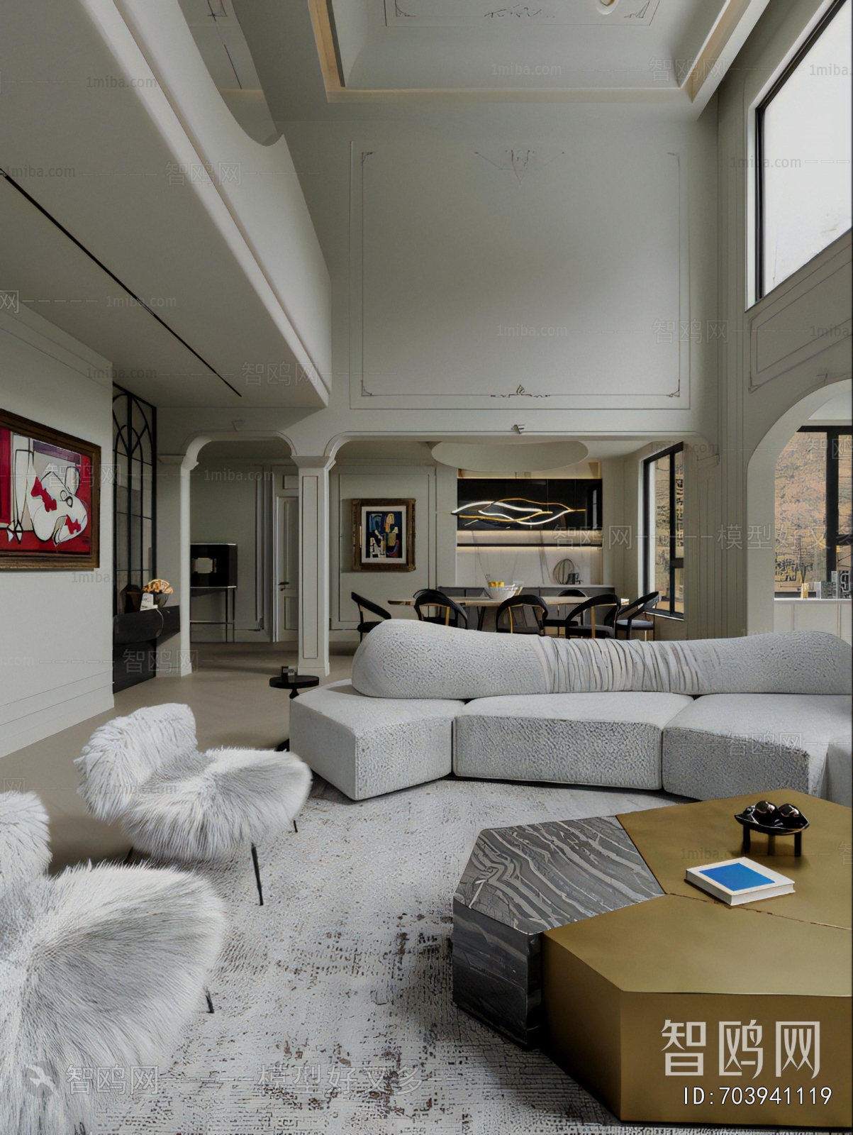 French Style A Living Room