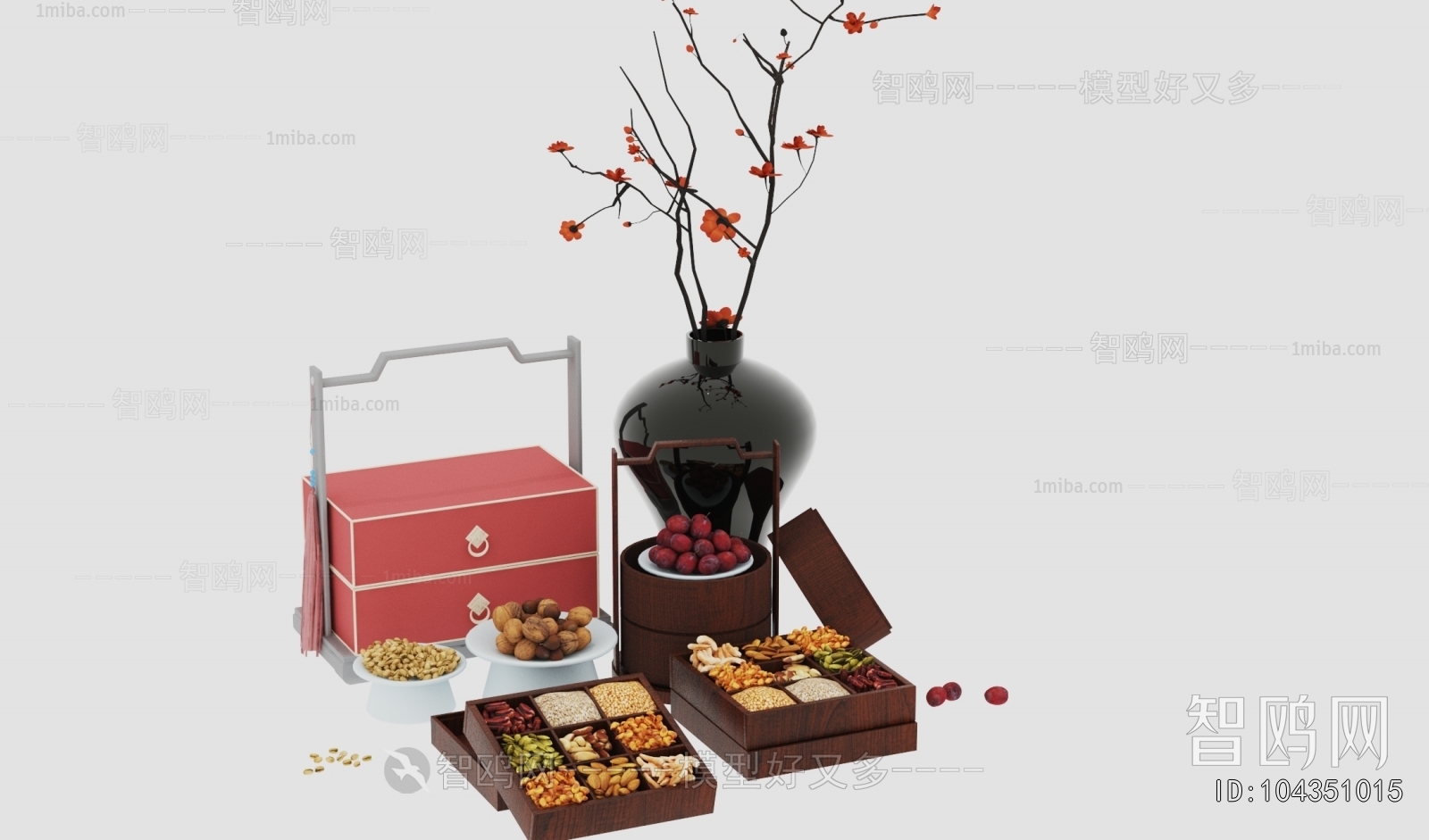 New Chinese Style Decorative Set