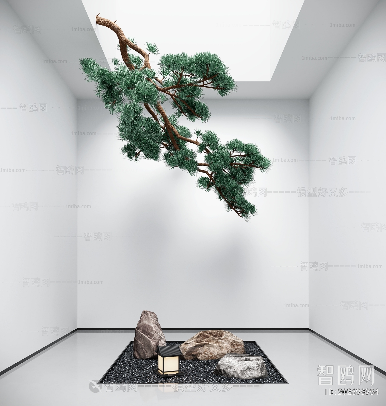 New Chinese Style Plant Landscaping