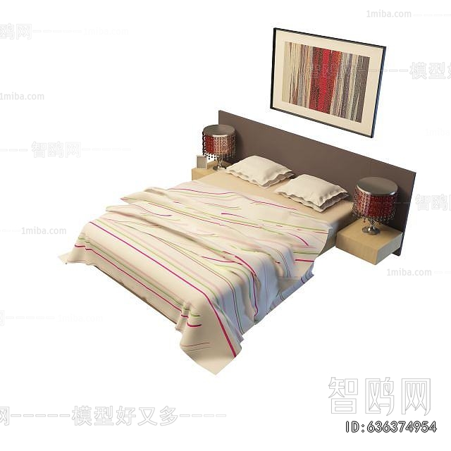 Modern Double Bed