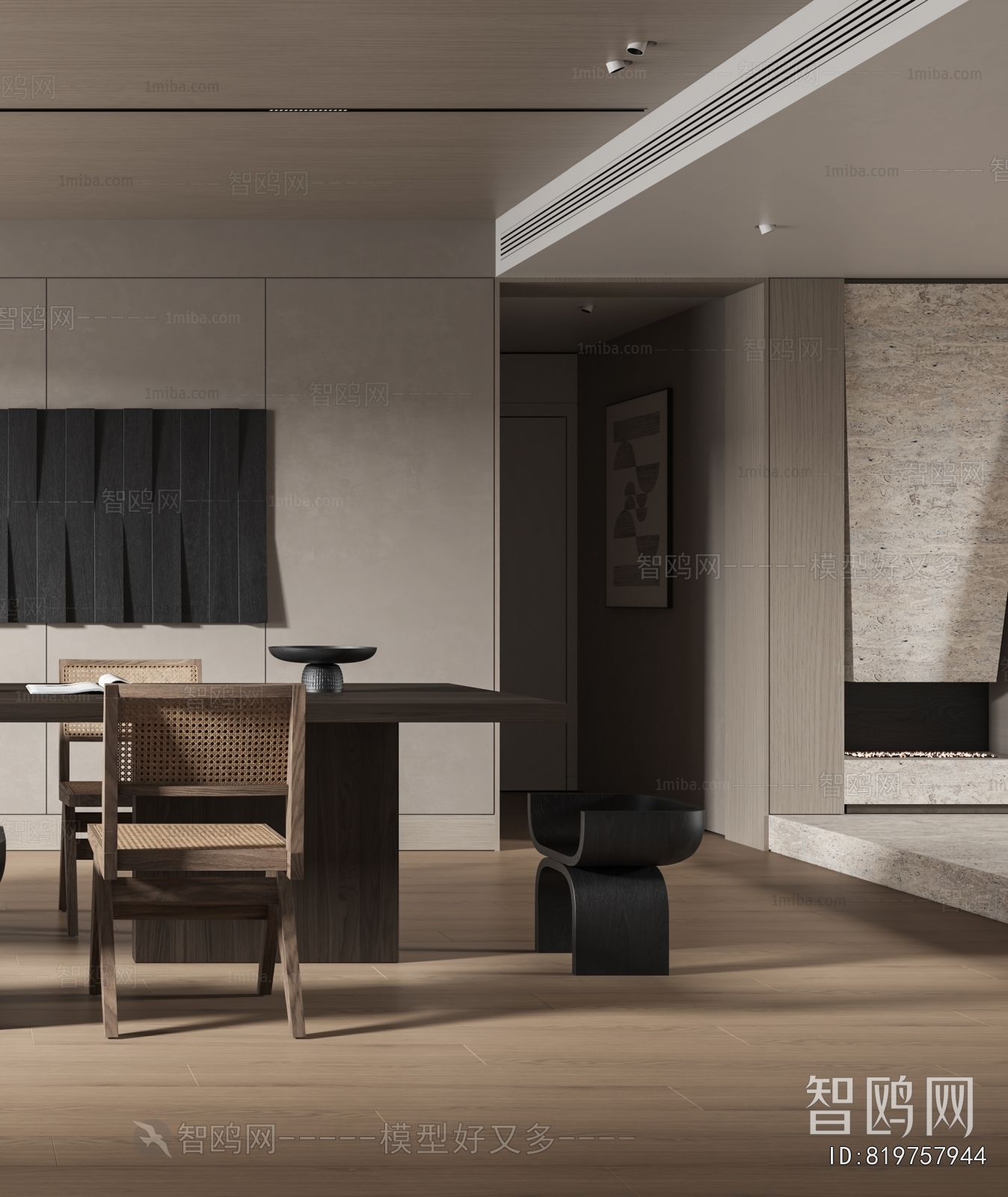 Wabi-sabi Style Tea House