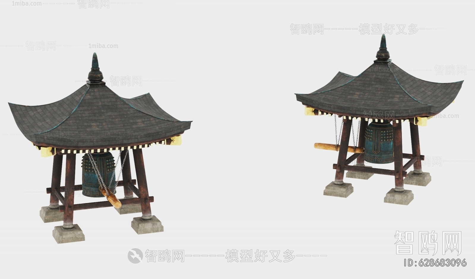 Chinese Style Ancient Architectural Buildings