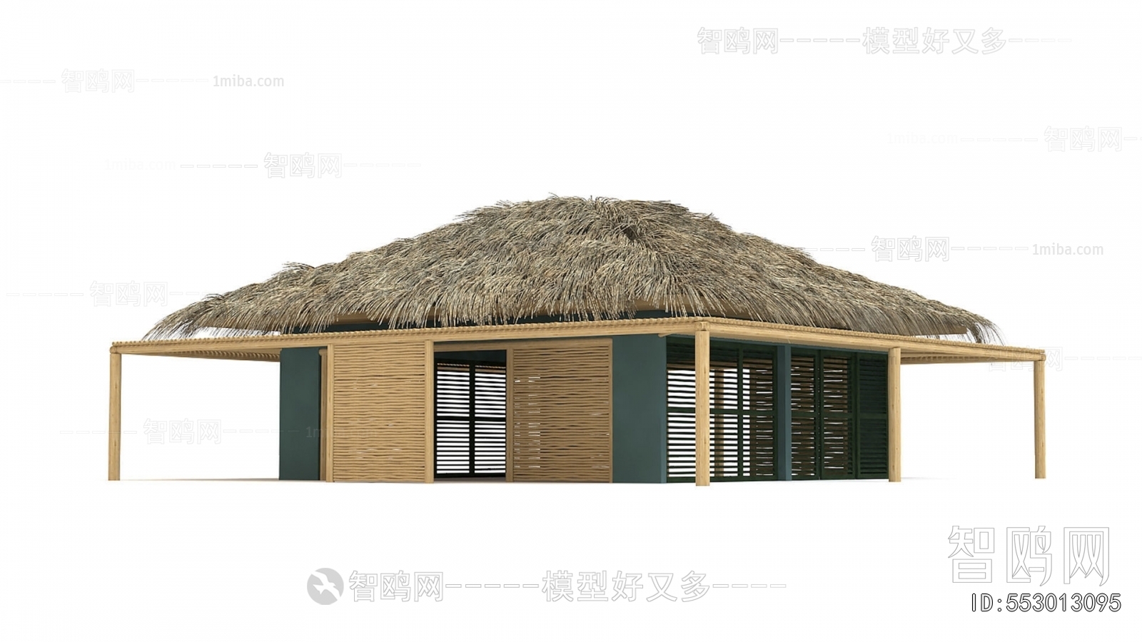 New Chinese Style Building Appearance