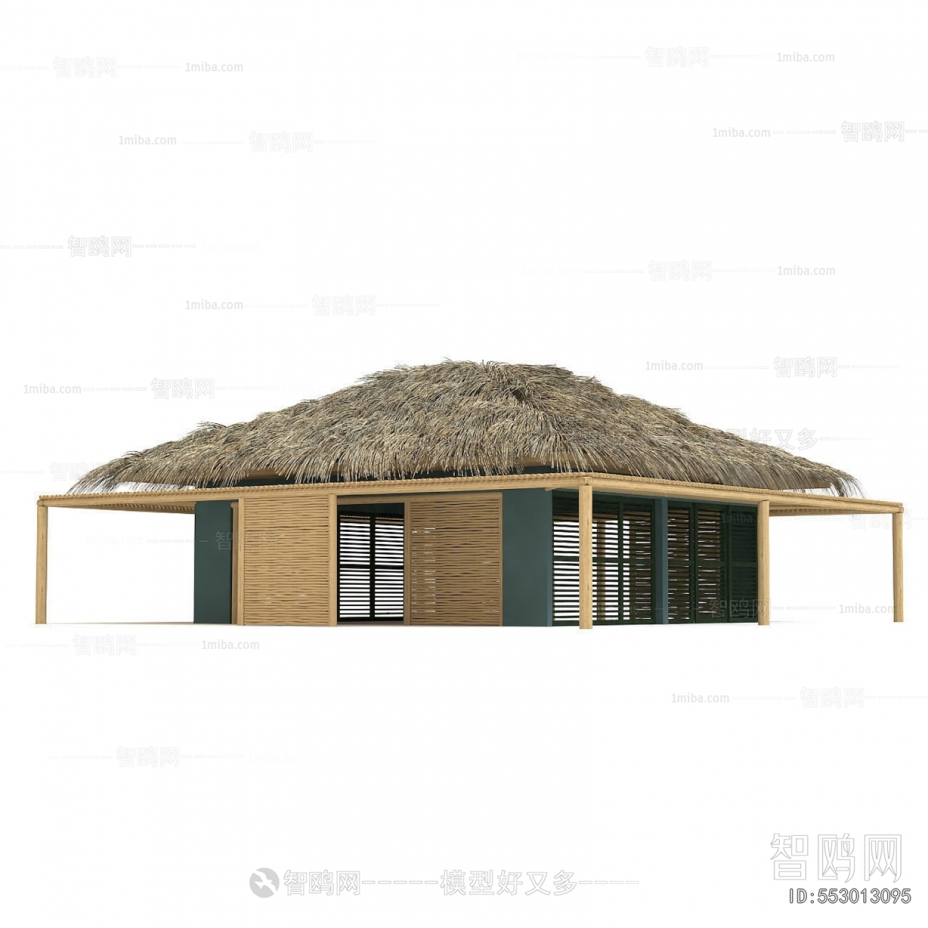 New Chinese Style Building Appearance