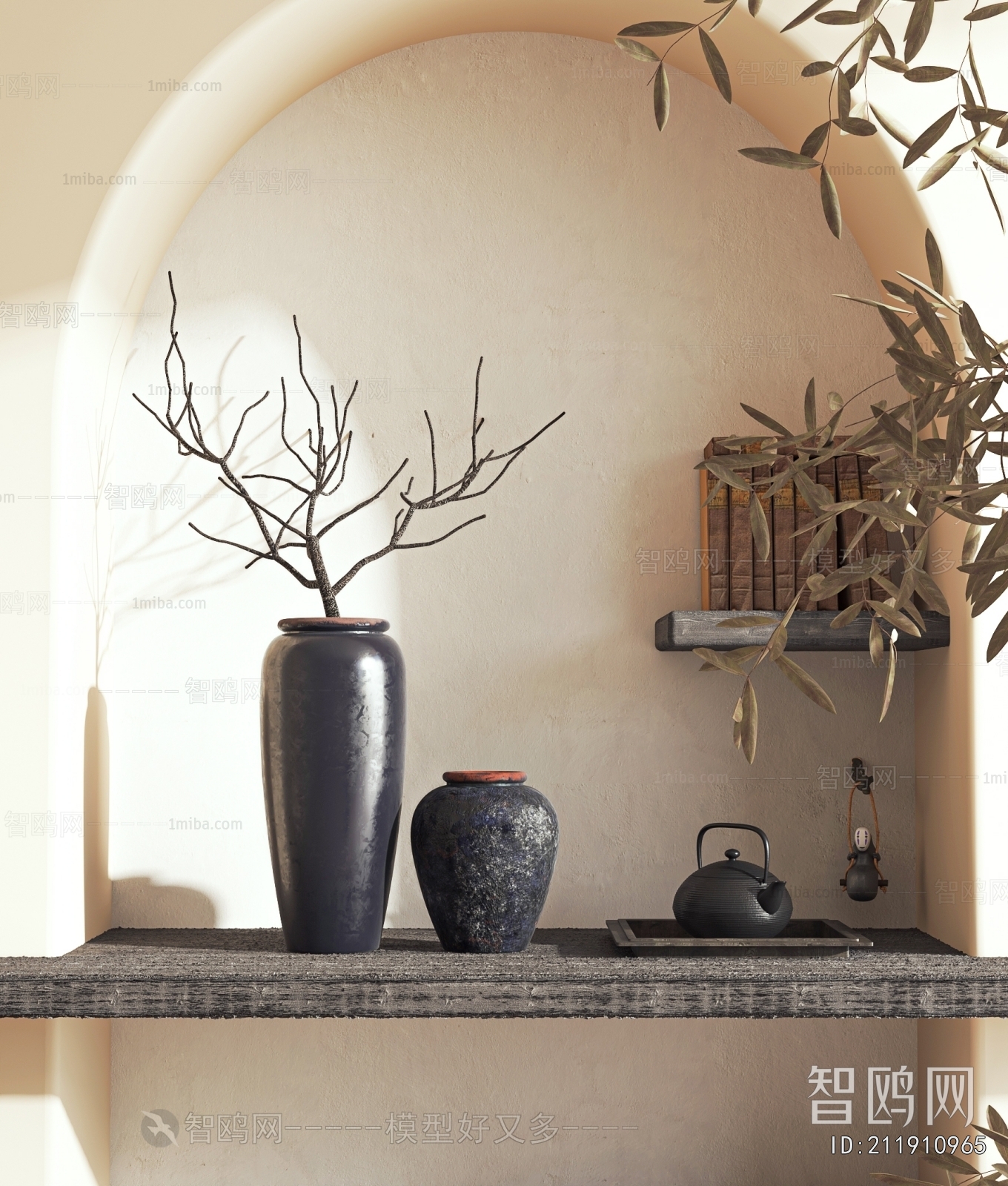 Wabi-sabi Style Decorative Set