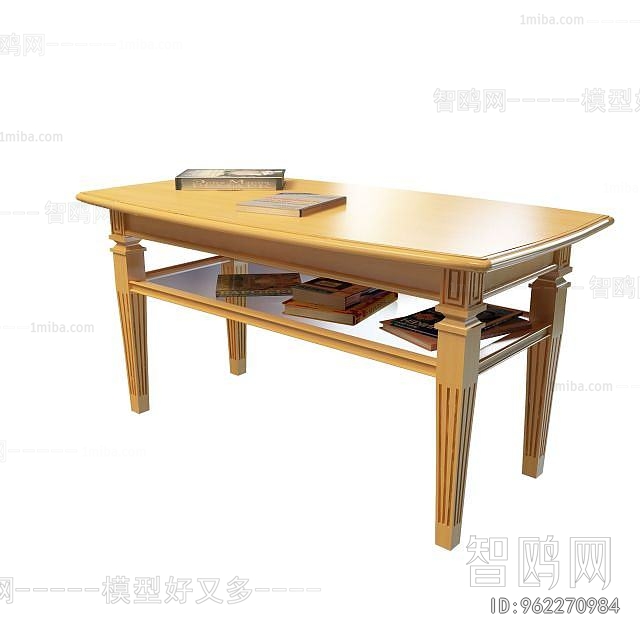 Simple European Style Coffee Table