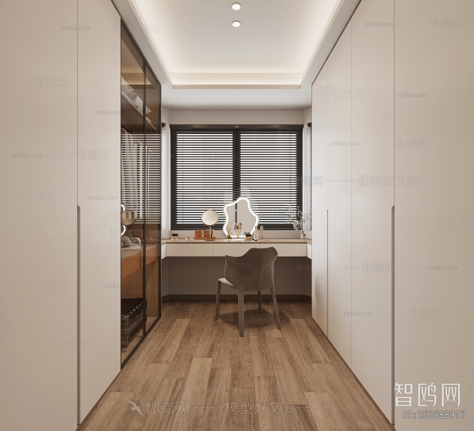 Modern Clothes Storage Area