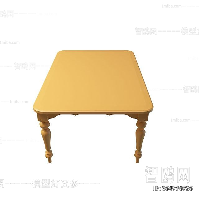 Simple European Style Table