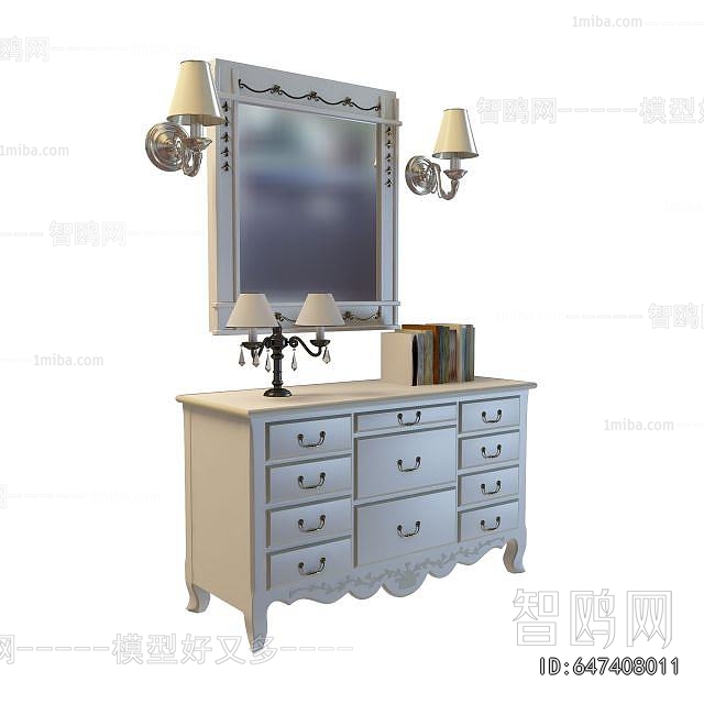 European Style Side Cabinet