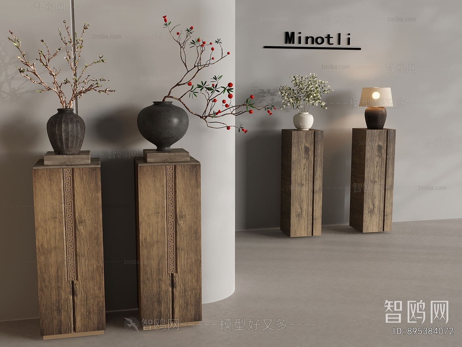 New Chinese Style Flower Arrangement