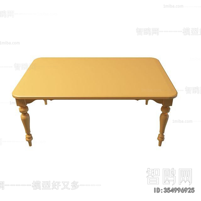 Simple European Style Table