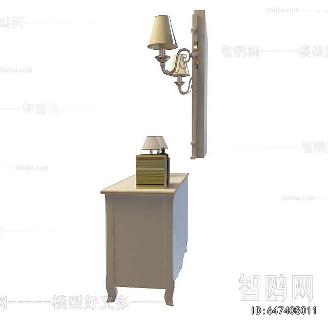 European Style Side Cabinet