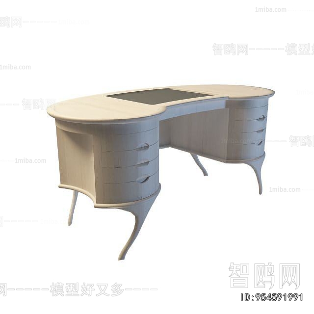 Simple European Style Office Table
