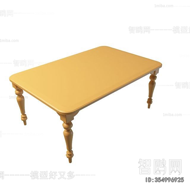Simple European Style Table