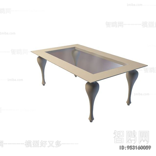 Simple European Style Coffee Table