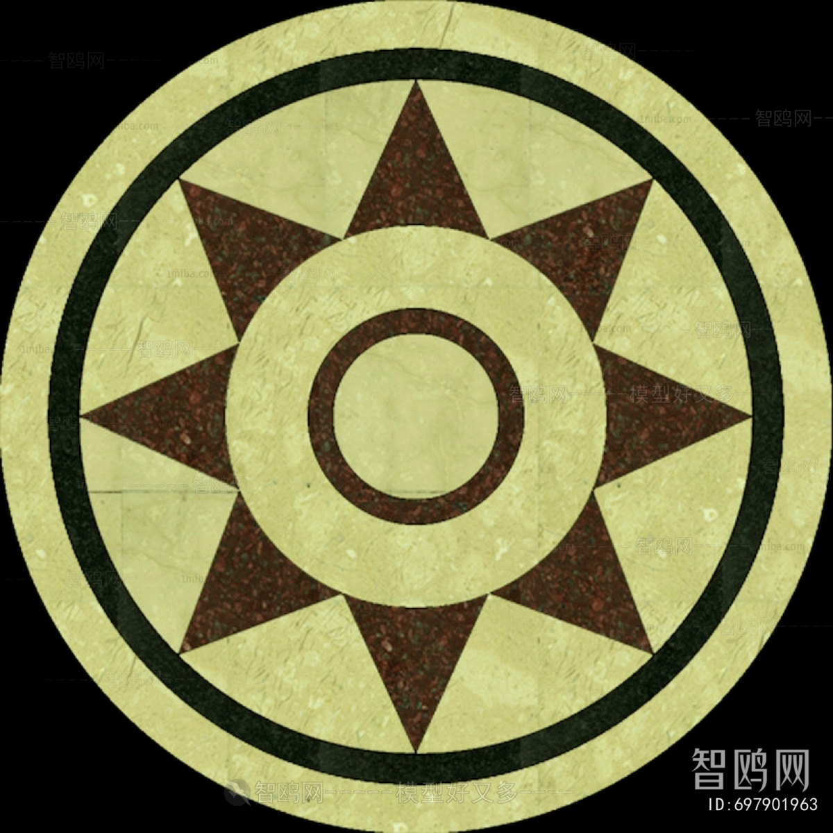 欧式瓷砖拼花
