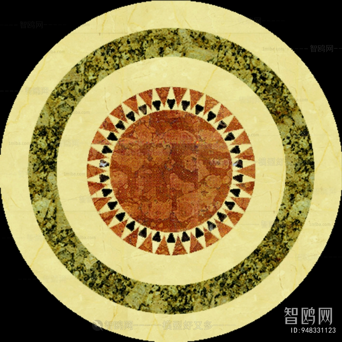 欧式瓷砖拼花
