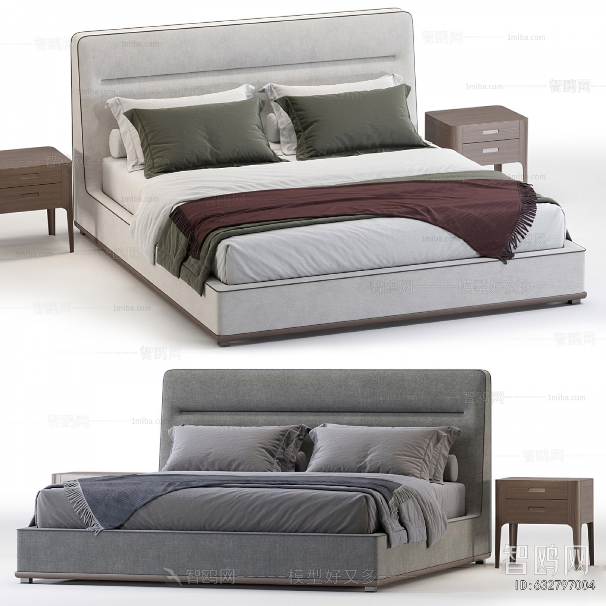 Modern Double Bed