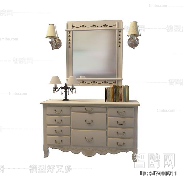 European Style Side Cabinet