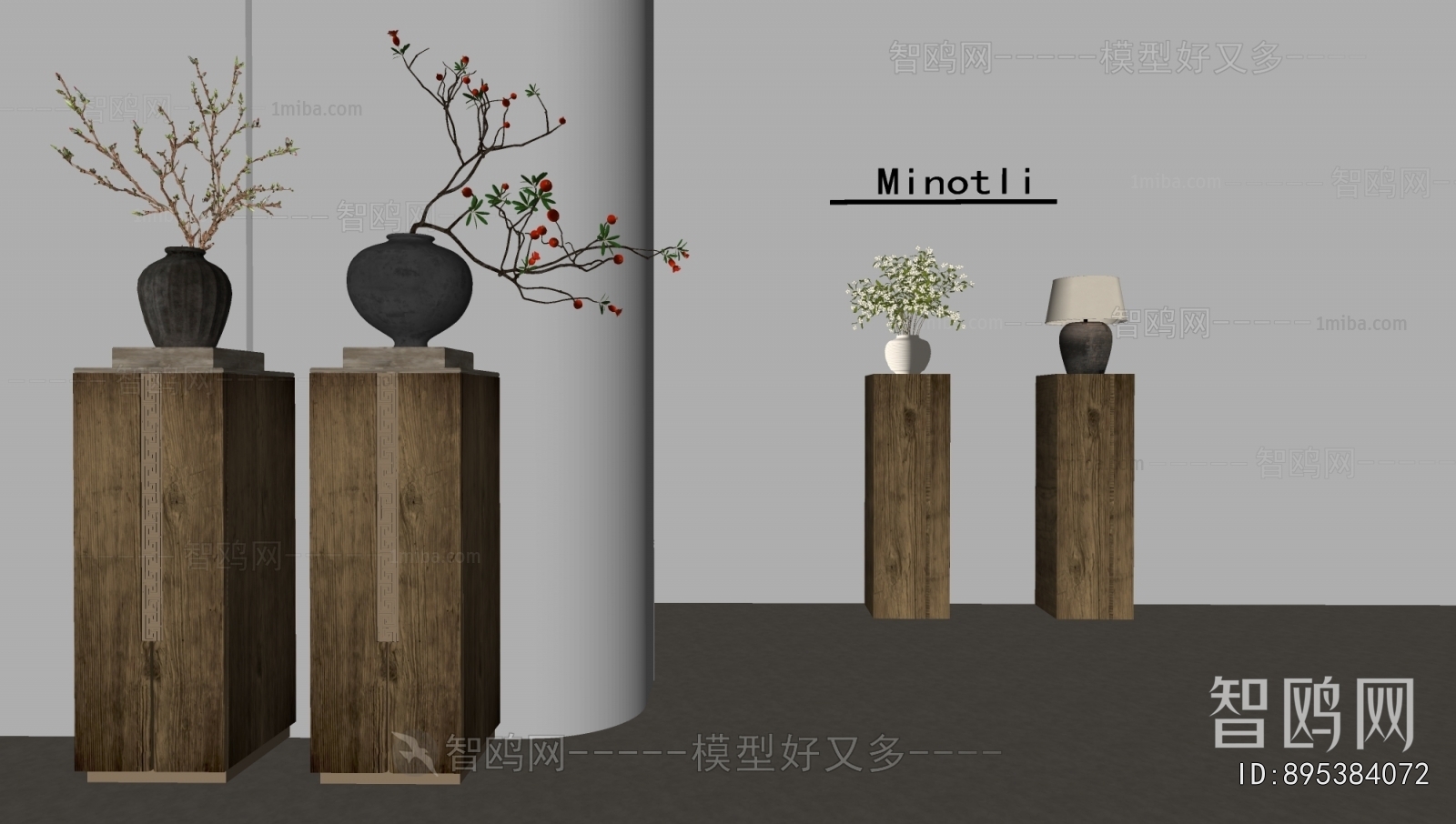 New Chinese Style Flower Arrangement