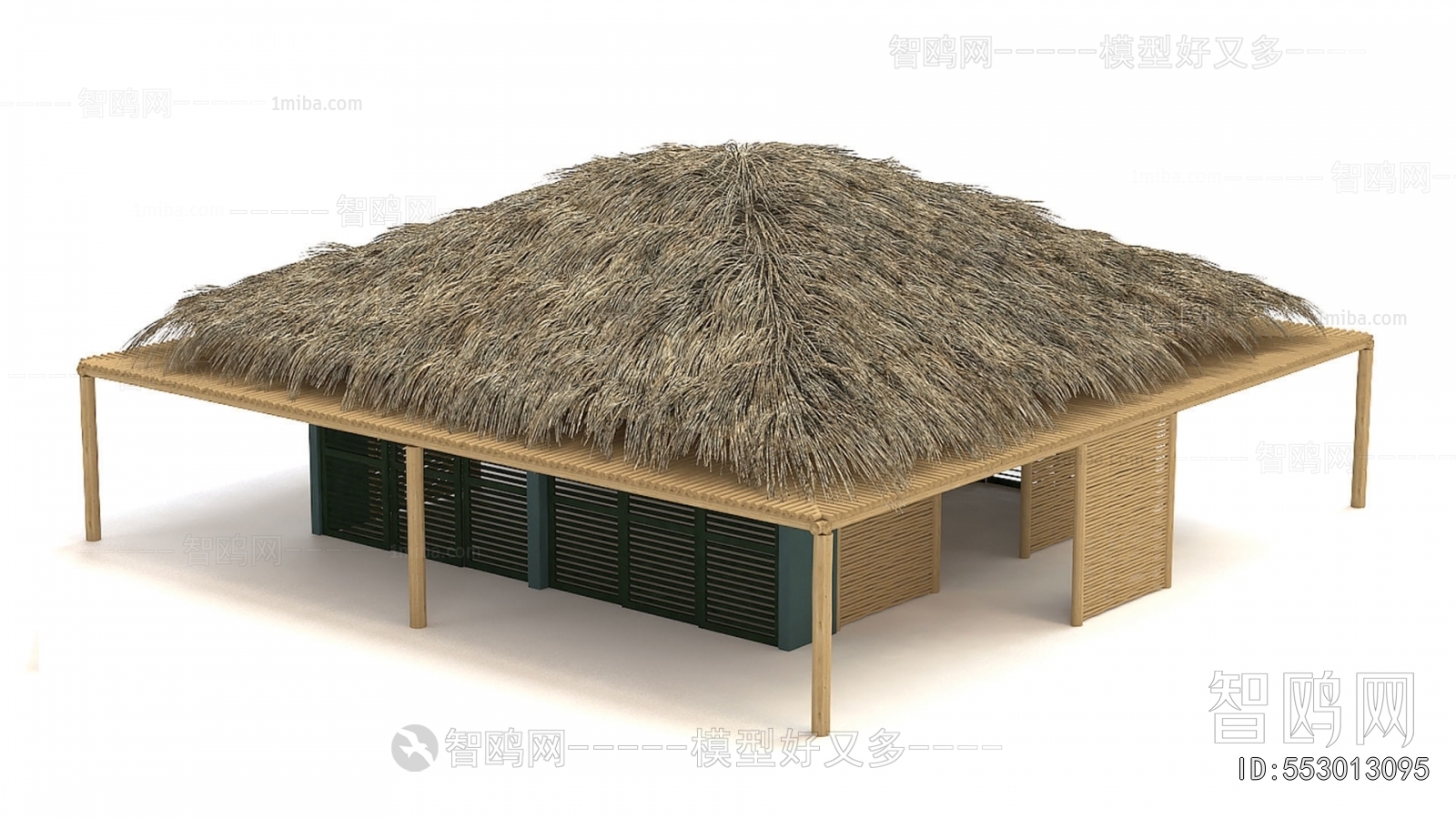 New Chinese Style Building Appearance