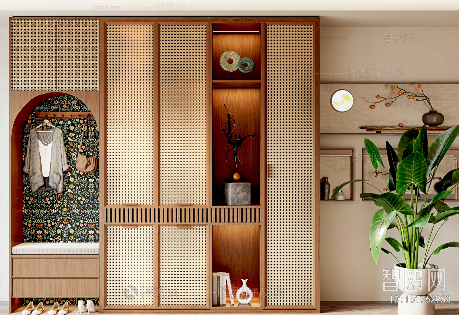 French Style Shoe Cabinet