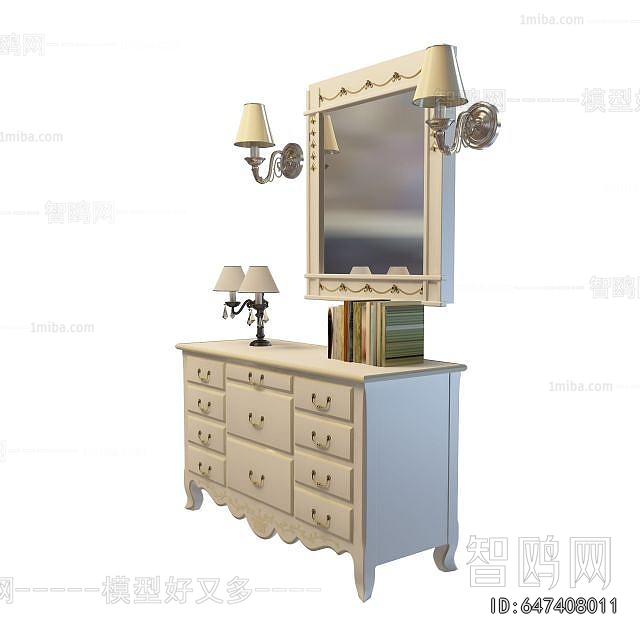 European Style Side Cabinet