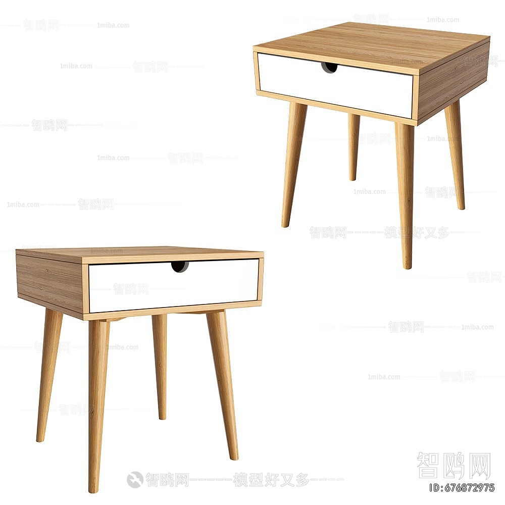 Nordic Style Bedside Cupboard