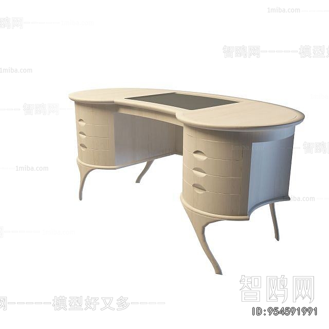 Simple European Style Office Table